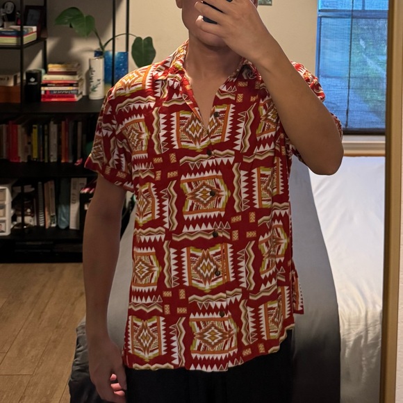 Kenny Flowers Red Top - Picture 7 of 7